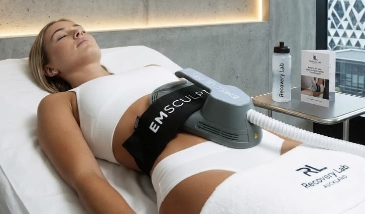 Emsculpt at Recovery Lab